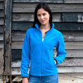 Electric Blue - Back - Result Womens-Ladies Core Fashion Fit Fleece Top