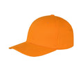 Orange - Front - Result Unisex Core Memphis 6 Panel Baseball Cap