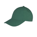 Bottle Green - Front - Result Unisex Core Memphis 6 Panel Baseball Cap