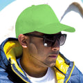 Lime - Back - Result Unisex Core Boston 5 Panel Printers Baseball Cap