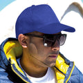 Royal - Back - Result Unisex Core Boston 5 Panel Printers Baseball Cap