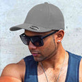 Cool Grey - Back - Result Unisex Core Kansas Flex Baseball Cap