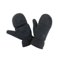 Black - Front - Result Unisex Winter Essentials Palmgrip Glove-Mitt