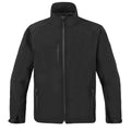 Black - Front - Stormtech Mens Ultra Light Softshell Jacket (Waterproof and Breathable)