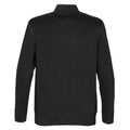 Black-Charcoal - Back - Stormtech Mens Hanford 1-4 Zip Mock Neck Jumper-Sweatshirt