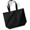 Black - Back - Westford Mill Maxi Tote-Shopper Bag For Life