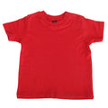 Red - Front - Babybugz Baby Short Sleeve T-Shirt