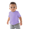 Lavender - Back - Babybugz Baby Short Sleeve T-Shirt