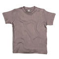Mocha - Front - Babybugz Baby Short Sleeve T-Shirt