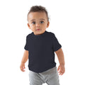 Organic Black - Back - Babybugz Baby Short Sleeve T-Shirt