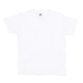 Organic White - Front - Babybugz Baby Short Sleeve T-Shirt