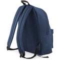 French Navy - Back - Bagbase Maxi Fashion Backpack - Rucksack - Bag (22 Litres)