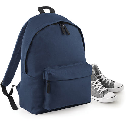 French Navy - Pack Shot - Bagbase Maxi Fashion Backpack - Rucksack - Bag (22 Litres)