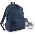 French Navy - Pack Shot - Bagbase Maxi Fashion Backpack - Rucksack - Bag (22 Litres)
