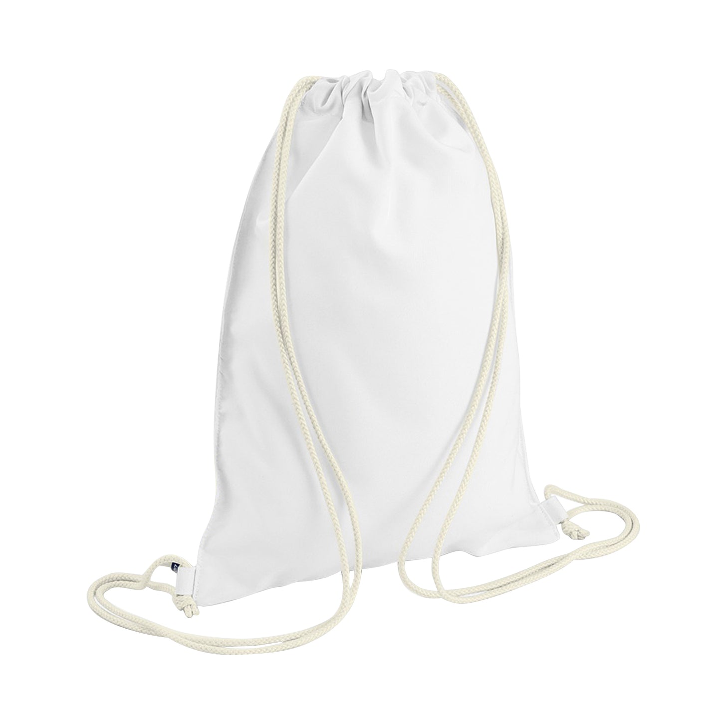 White - Front - Bagbase Sublimation Gymsac - Drawstring Bag (5 Litres)