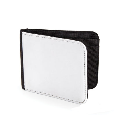Black - Front - Bagbase Sublimation Wallet