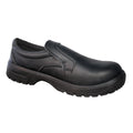 Black - Front - Dennys Slip-On Safety Shoes