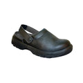 Black - Back - Dennys Safeway Safety Sandals