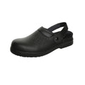 Black - Front - Dennys Safeway Safety Sandals