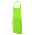 Lime - Front - Dennys Multicoloured Bib Apron 28x36ins