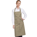 Sage - Back - Dennys Multicoloured Bib Apron 28x36ins