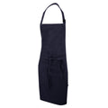 Navy Blue - Front - Dennys Multicoloured Bib Apron 28x36ins