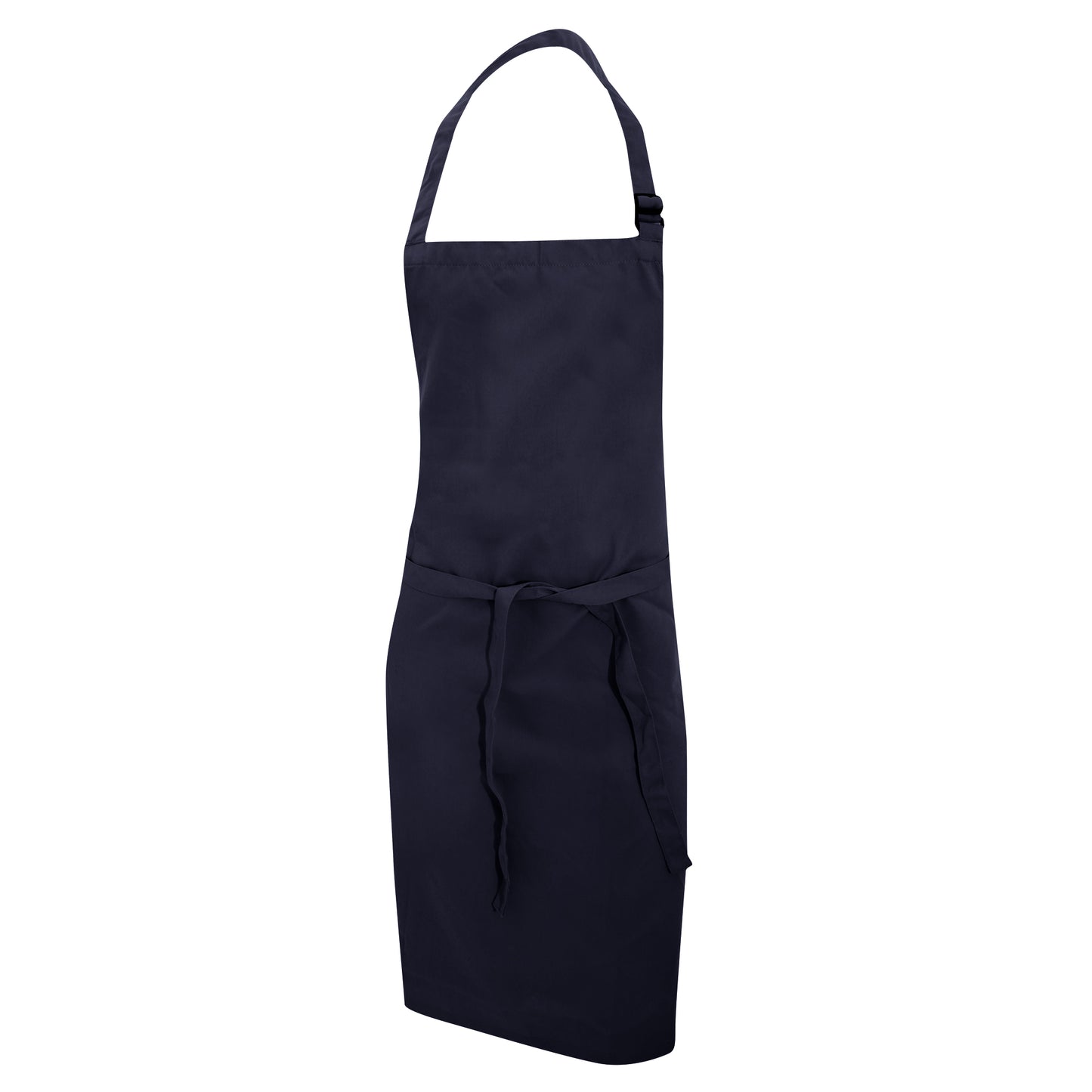 Navy Blue - Front - Dennys Multicoloured Bib Apron 28x36ins