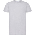 Heather Grey - Front - Fruit Of The Loom Kids Sofspun Short Sleeve T-Shirt