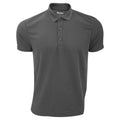 Charcoal - Back - Gildan Mens Performance Sport Double Pique Polo Shirt