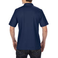 Navy - Back - Gildan Mens Performance Sport Double Pique Polo Shirt