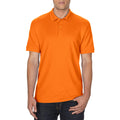 Safety Orange - Back - Gildan Mens DryBlend Adult Sport Double Pique Polo Shirt