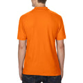 Safety Orange - Side - Gildan Mens DryBlend Adult Sport Double Pique Polo Shirt