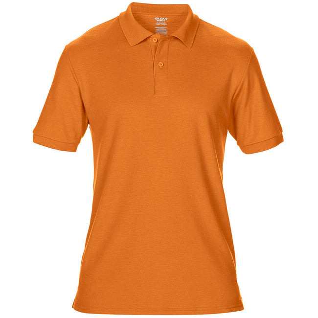 Safety Orange - Lifestyle - Gildan Mens DryBlend Adult Sport Double Pique Polo Shirt