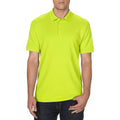 Safety Green - Back - Gildan Mens DryBlend Adult Sport Double Pique Polo Shirt