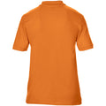 Safety Orange - Pack Shot - Gildan Mens DryBlend Adult Sport Double Pique Polo Shirt