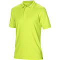 Safety Green - Side - Gildan Mens DryBlend Adult Sport Double Pique Polo Shirt