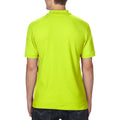 Safety Green - Pack Shot - Gildan Mens DryBlend Adult Sport Double Pique Polo Shirt