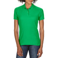 Irish Green - Back - Gildan DryBlend Ladies Sport Double Pique Polo Shirt
