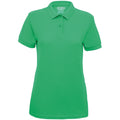 Irish Green - Front - Gildan DryBlend Ladies Sport Double Pique Polo Shirt
