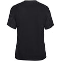 Black - Side - Gildan DryBlend Adult Unisex Short Sleeve T-Shirt