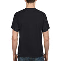 Black - Close up - Gildan DryBlend Adult Unisex Short Sleeve T-Shirt