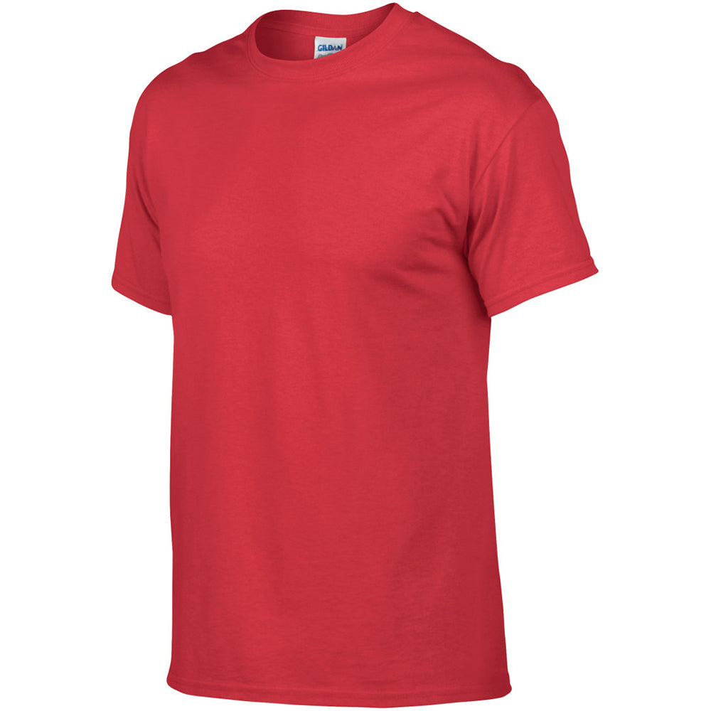 Red - Lifestyle - Gildan DryBlend Adult Unisex Short Sleeve T-Shirt