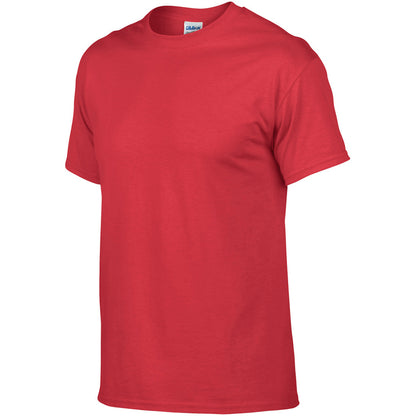 Red - Lifestyle - Gildan DryBlend Adult Unisex Short Sleeve T-Shirt