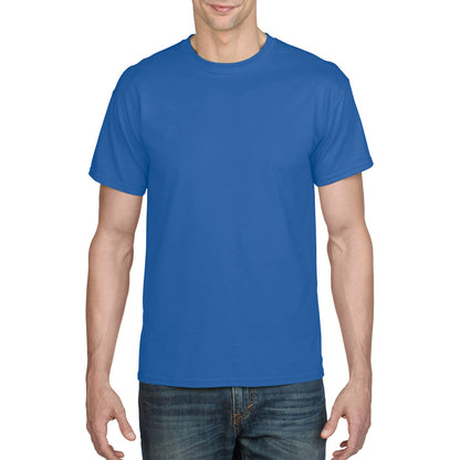 Royal - Back - Gildan DryBlend Adult Unisex Short Sleeve T-Shirt
