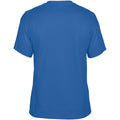 Royal - Side - Gildan DryBlend Adult Unisex Short Sleeve T-Shirt