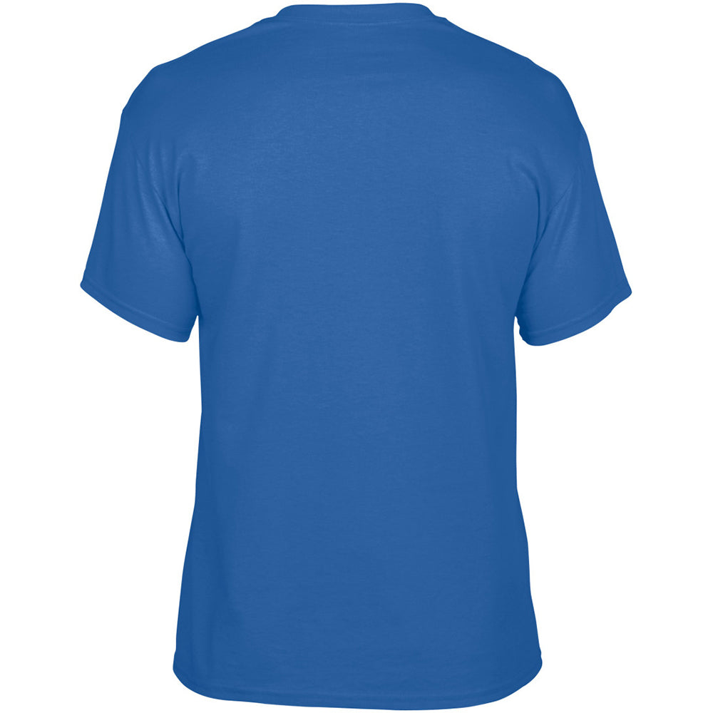 Royal Blue - Side - Gildan DryBlend Adult Unisex Short Sleeve T-Shirt