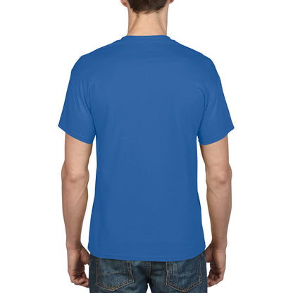 Royal Blue - Pack Shot - Gildan DryBlend Adult Unisex Short Sleeve T-Shirt