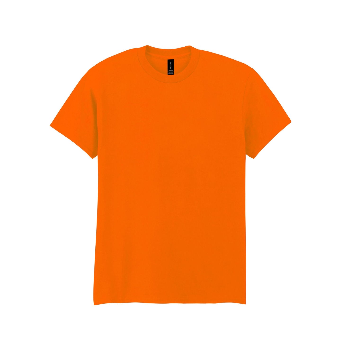 Safety Orange - Back - Gildan DryBlend Adult Unisex Short Sleeve T-Shirt