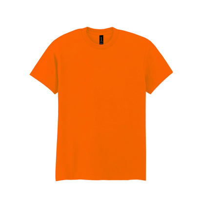 Safety Orange - Back - Gildan DryBlend Adult Unisex Short Sleeve T-Shirt