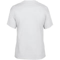 White - Side - Gildan DryBlend Adult Unisex Short Sleeve T-Shirt